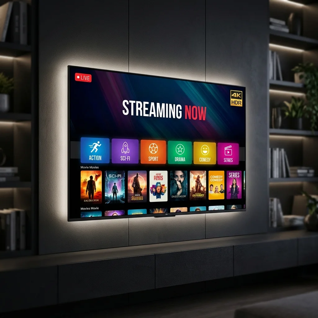 LynxoTV interface streaming